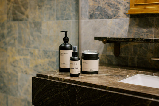 Saint Morgan products in posh hotel